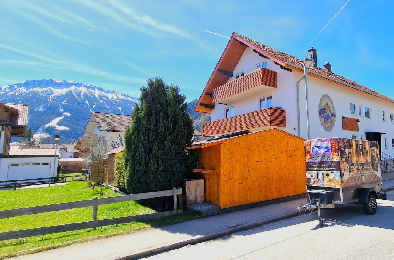 Nr 3 "Aggenstein"-Einzigartige Studio Mit Sued Balkon Inkl Koenigscard Пфронтен Экстерьер фото
