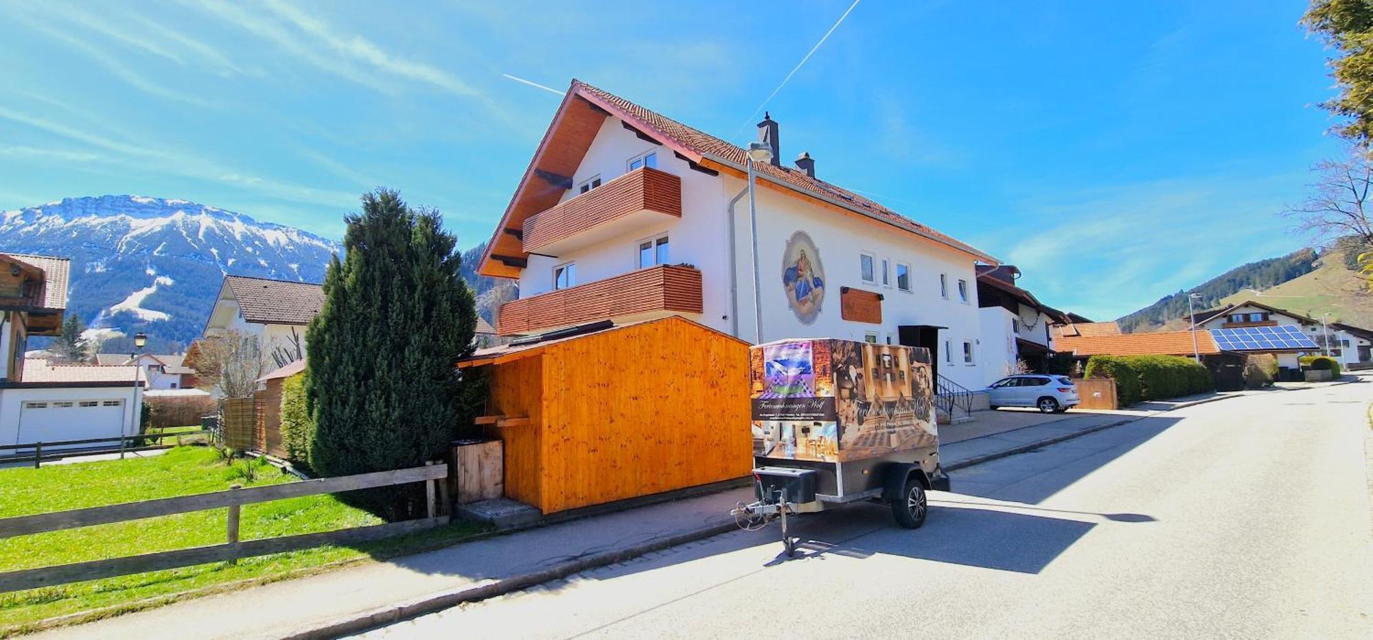 Nr 3 "Aggenstein"-Einzigartige Studio Mit Sued Balkon Inkl Koenigscard Пфронтен Экстерьер фото